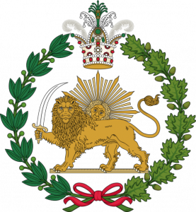 Emblema família reial persa